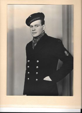 Jan Andersen i marinen.